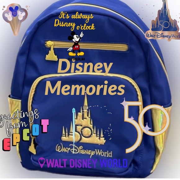 ⭐️ Walt Disney World 50th Anniversary Backpack - Picture 3 of 3